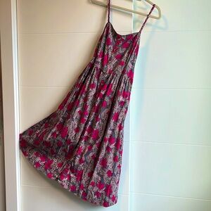 Medium Pink and Gray Sundress